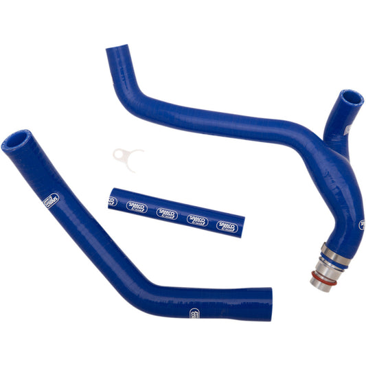 2020-2021 for Yamaha YZ 450 F MOOSE RACING Radiator Hose Kit Blue YAM-86-BL