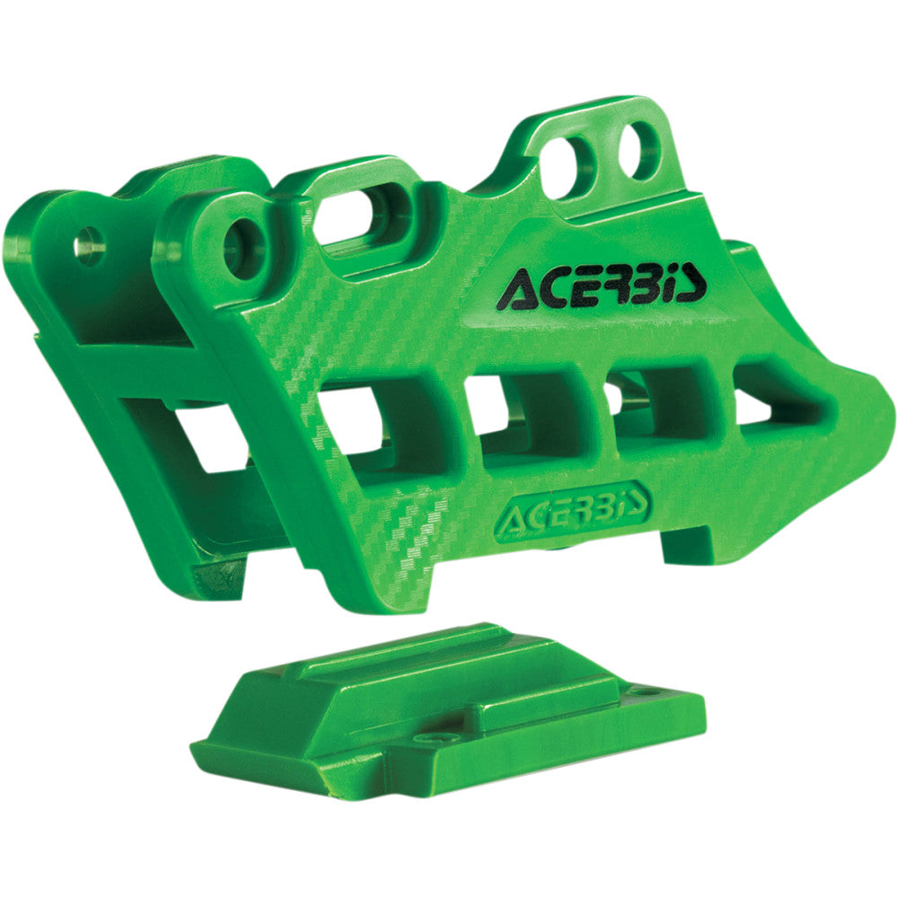 09-18 for Kawasaki KX 250 F ACERBIS Complete Chain Guide Block Green 2410970006