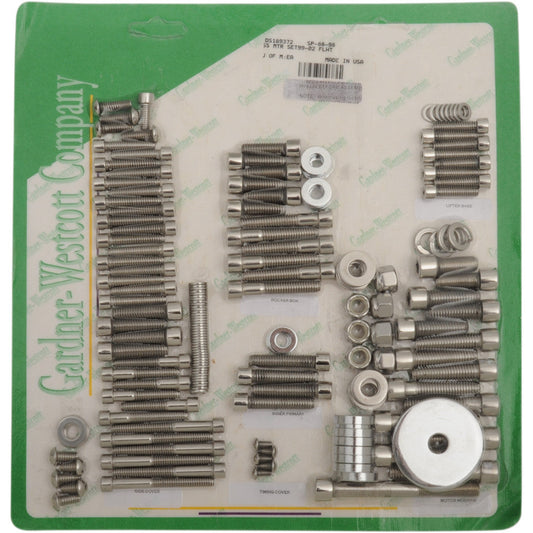 99-03 for Harley Road Glide EFI FLTR GARDNER-WESTCOTT Stainless Steel Motor Set