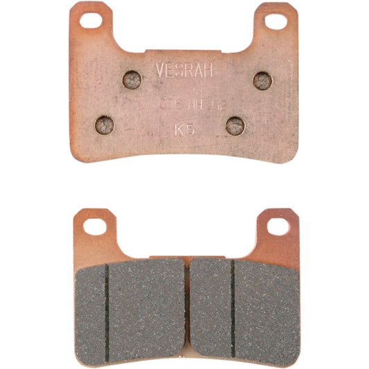 08-16 for Kawasaki Ninja ZX-10R VESRAH JL Sintered Metal Brake Pads VD-355/RJL
