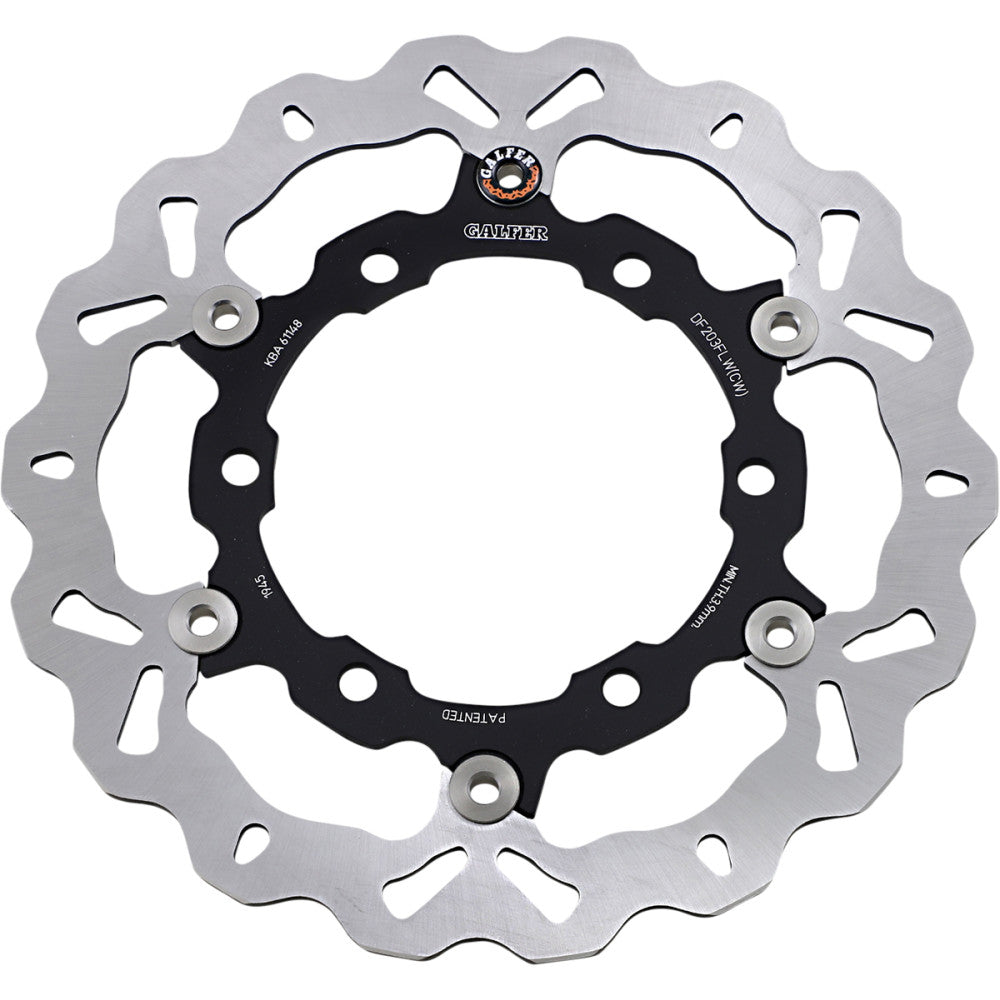 2008-2012 for Kawasaki EX250 Ninja 250R GALFER Front Rotor DF203CW DF203CW