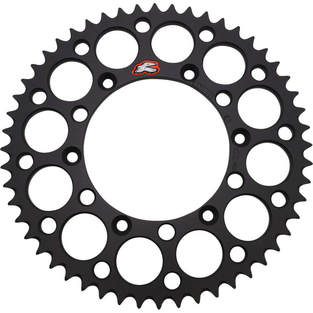 1980-2007 for Suzuki RM 125 RENTHAL Sprocket Black 52 Tooth 123U-520-52GYBK