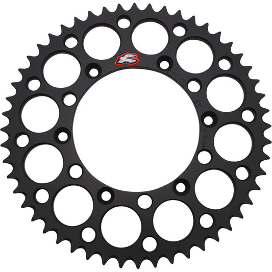 1980-2007 for Suzuki RM 125 RENTHAL Sprocket Black 52 Tooth 123U-520-52GYBK