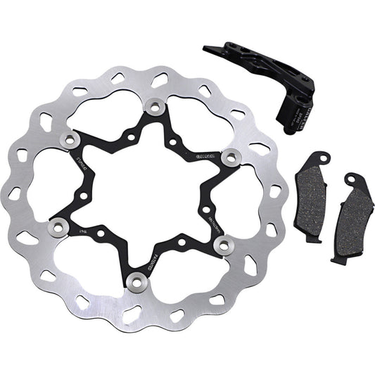 2015-2018 for Honda CRF250R GALFER Oversize Wave Rotor Kit KITOS12