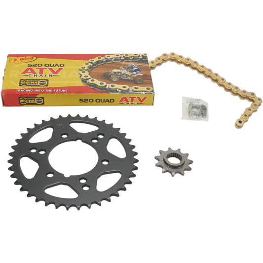 01-02 for Polaris Trail Boss 325 REGINA Chain and Sprocket Kit 5QUAD/078KPO003