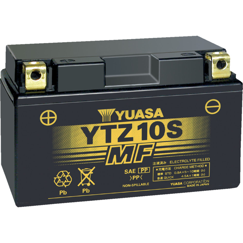 2011-2019 for Kawasaki Ninja ZX-10R ABS YUASA AGM Battery YTZ10S YUAM7210A