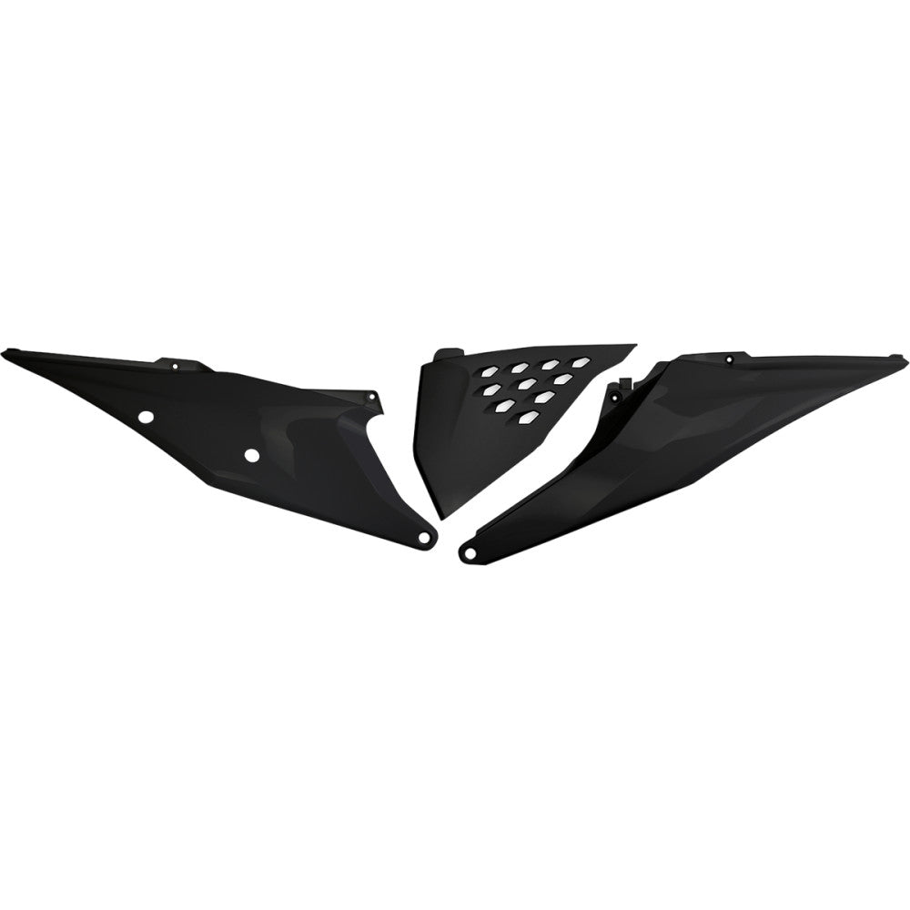 2019-2021 for KTM 350 SX-F UFO Vented Side Panel Black KT05004-001