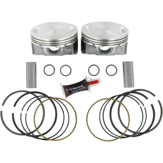 12-17 for Harley Softail Slim FLS KB PERFORMANCE Piston Kit Twin Cam KB409C.010