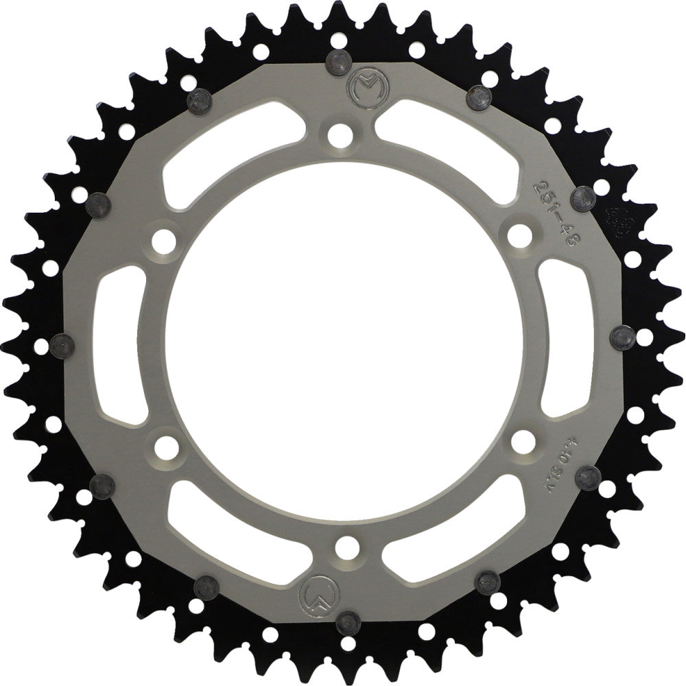 1999-2021 for Yamaha YZ 250 MOOSE RACING Dual Sprocket Silver 48 Tooth