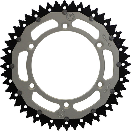 1999-2021 for Yamaha YZ 250 MOOSE RACING Dual Sprocket Silver 48 Tooth