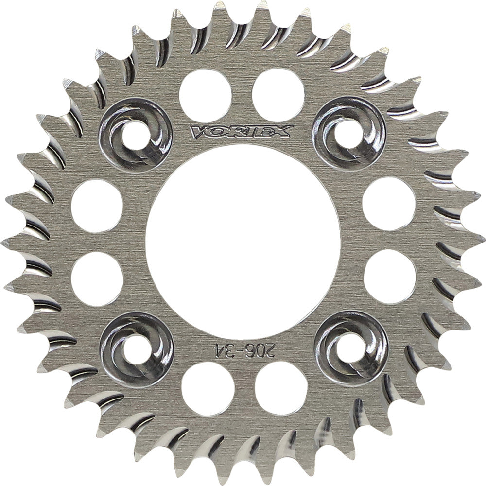 14-'15, '19 for Honda MSX125 Grom VORTEX Rear Sprocket Aluminum 34T-420 Sil Hon