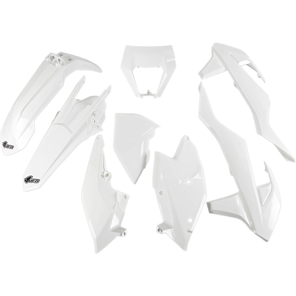 2017-2019 for KTM 350 EXC-F Six Days UFO Replacement Body Kit White EXC KTKIT523