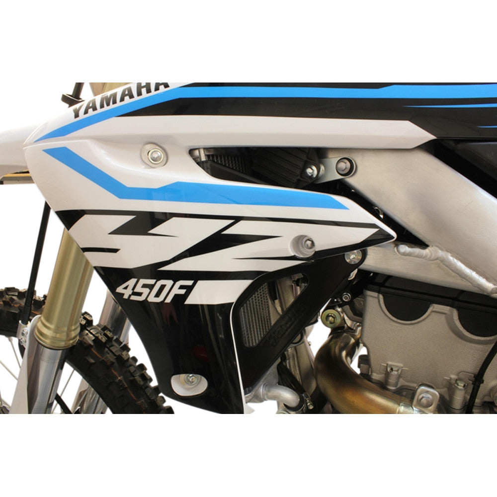 2018-2021 for Yamaha YZ 450 F WORKS CONNECTION Radiator Brace Black 18-B268