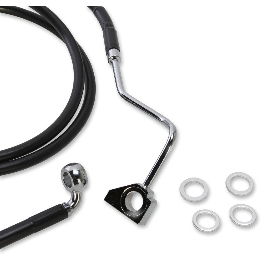 15-21 for Harley FLTRX/S DS Extended Front Brake Line Kit +6 Upper W/ ABS