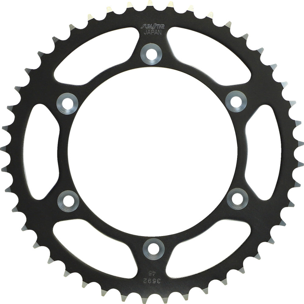 2003-2021 for Yamaha WR 450 F SUNSTAR SPROCKETS Rear Sprocket 45 Tooth 2-359245