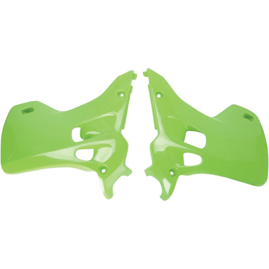 1992-1993 for Kawasaki KX 125 UFO Radiator Shroud KX Green KX KA02744026
