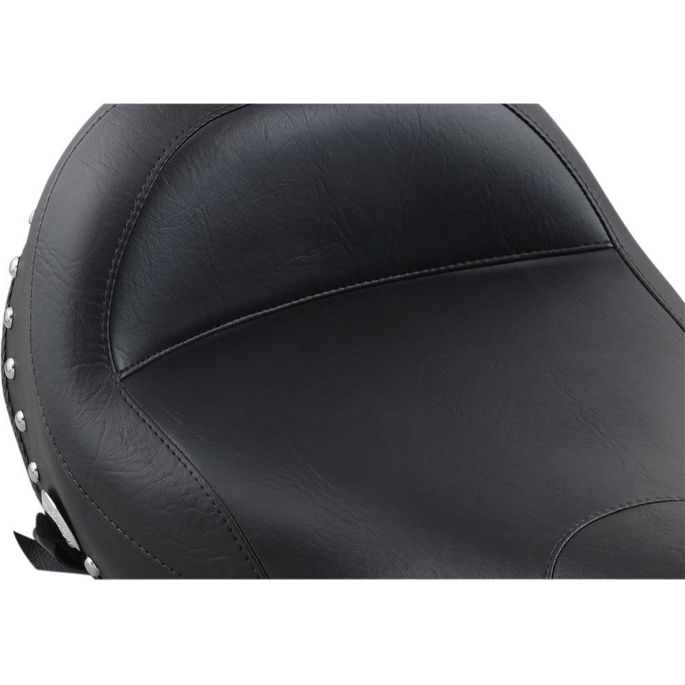 2014-2019 for Indian Chieftain MUSTANG Solo Touring Seat Wide Studded 75362