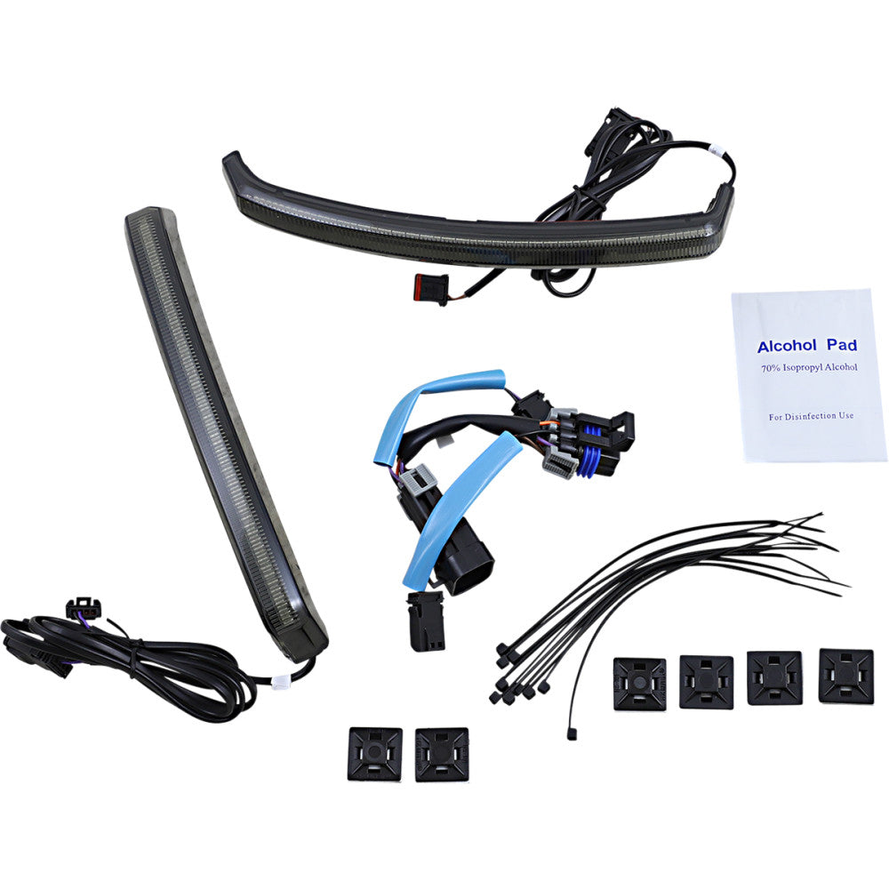 2020-2022 for Indian Challenger Limited Saddle Bag Lights Challenger Smoke Lens