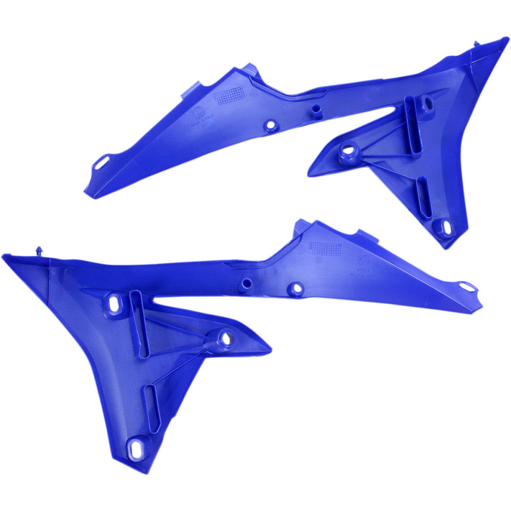 2016-2019 for Yamaha WR 450 F ACERBIS Radiator Shrouds Lower Blue YZ 2374150003