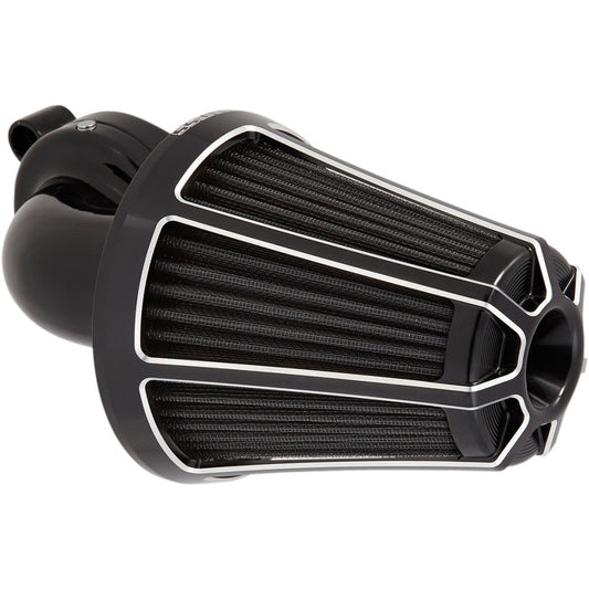 2008-2017 for Harley Fat Bob FXDF ARLEN NESS Beveled Monster Air Cleaner Black