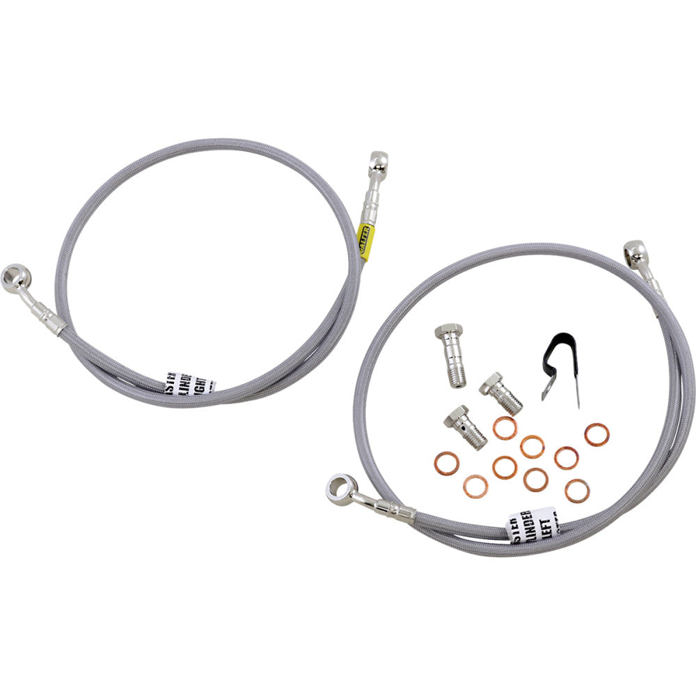 2014-2016 for Yamaha FZ-09 GALFER Brake Line Stainless Steel FK003D791-2