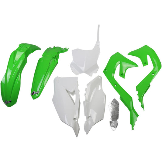 2019-2020 for Kawasaki KX 450 F UFO Replacement Body Kit OEM Green/White KX450F