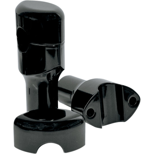 99-19 for Suzuki VL Boulevard 1500 C90 LA CHOPPERS Risers Hefty Smooth 3" Black