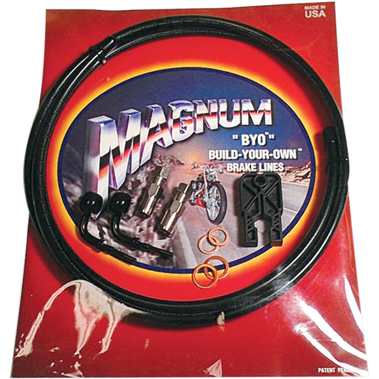 99-07 for Harley Touring MAGNUM Build Your Own Brake Line Kit 7' Dual Disc 10/35