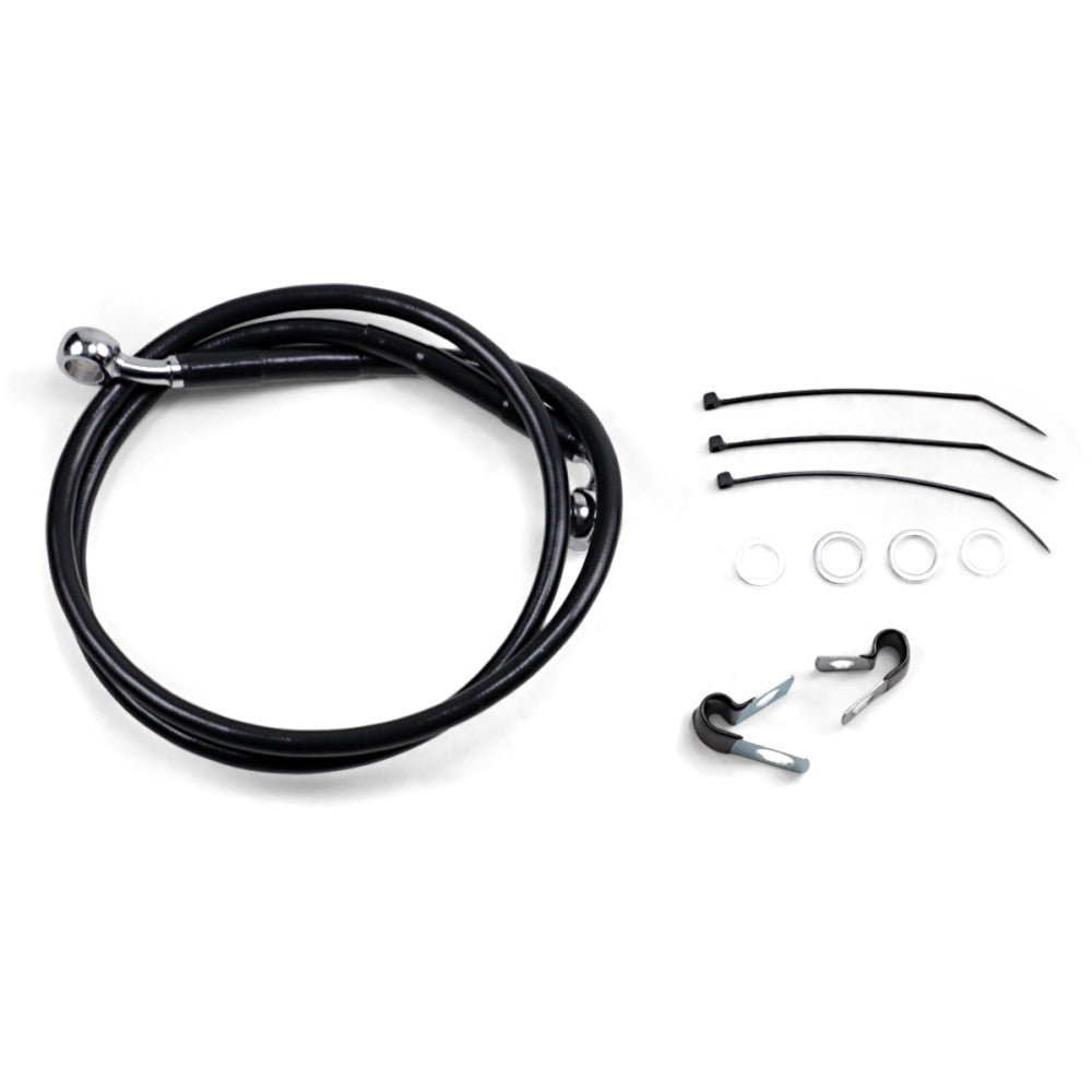 00-05 for Harley FXD Drag Specialties Extended Front Brake Line +2
