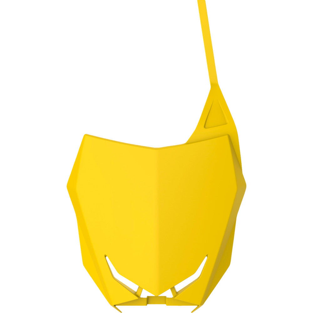 01-'08 for Suzuki RM250 POLISPORT Restyle Front Number Plate Yellow