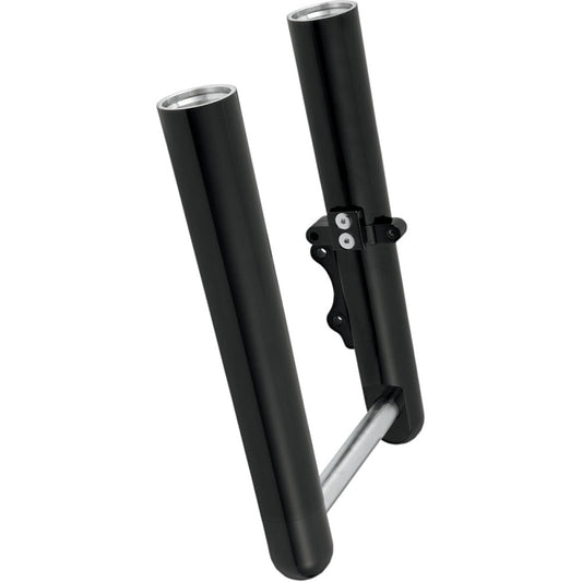 00-03 for Harley FLHTCI Hot Legs Fork Dual Disc Smooth Black '00-'07 FLT 06-504