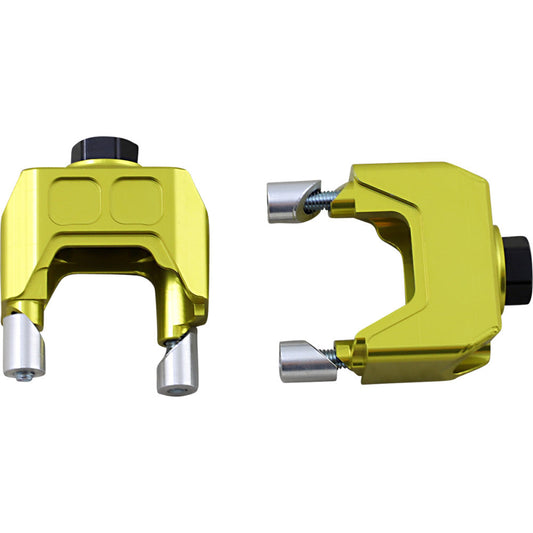2017-2020 for Kawasaki Z 650 DRIVEN RACING Captive Axle Block Sliders Gold