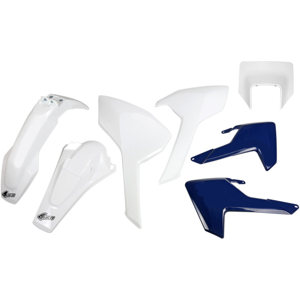 2017-2019 for Husqvarna TE 300 UFO Body Kit White/Blue HUKIT621999