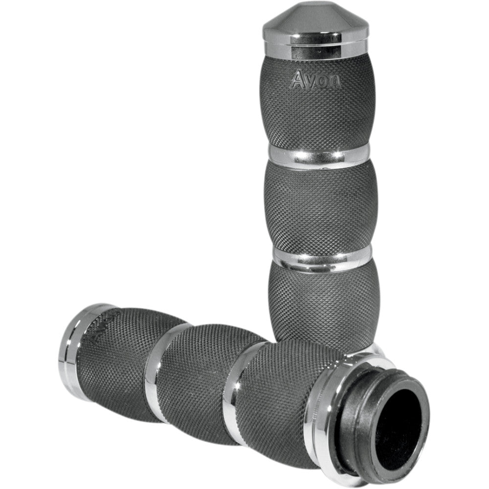 2018-2020 for Harley Softail Deluxe FLDE AVON GRIPS Grips Air Cushion TBW Chrome