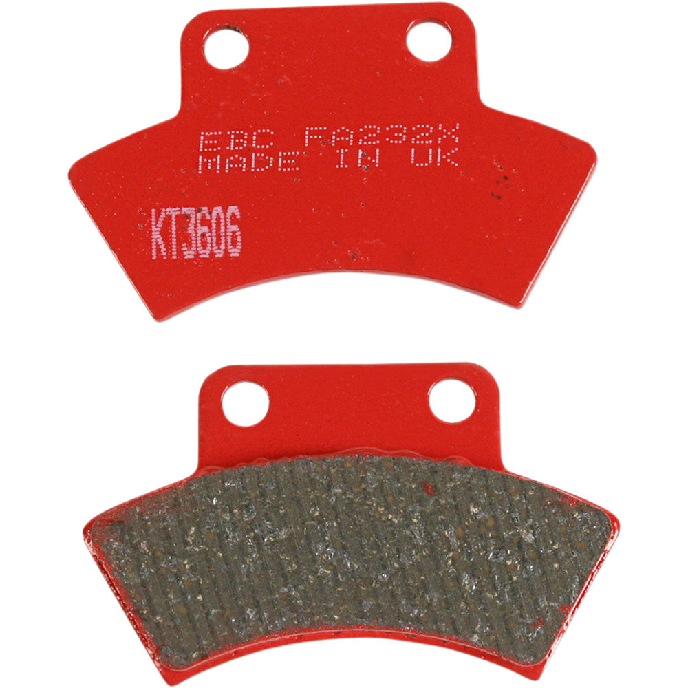 88-'99 for Polaris Trail Boss 250 2X4 EBC Brake Pads 15-232X