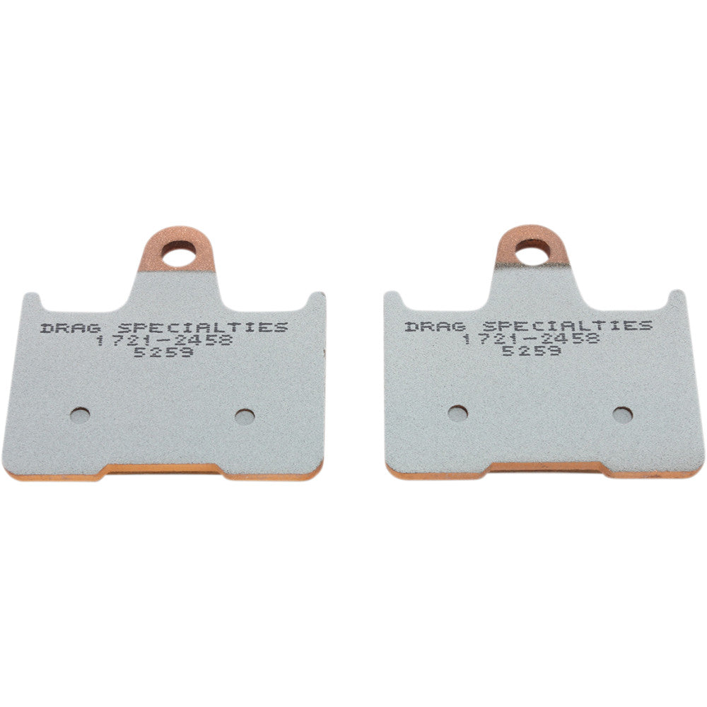 2014-2021 for Harley Iron 883 XLN DRAG SPECIALTIES Sintered Brake Pads Sportster