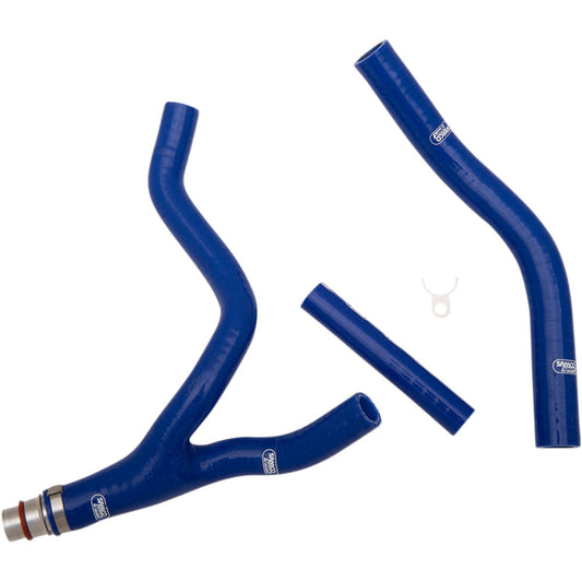 2014-2018 for Yamaha YZ 250 F MOOSE RACING Radiator Hose Kit Blue YAM-64-BL