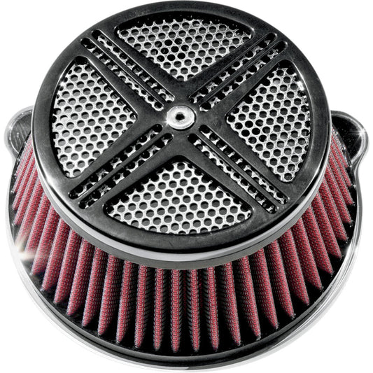 2003-2009 for Honda VTX1300R BARON XXX Air Cleaner Black VTX1300 BA-2361-00B
