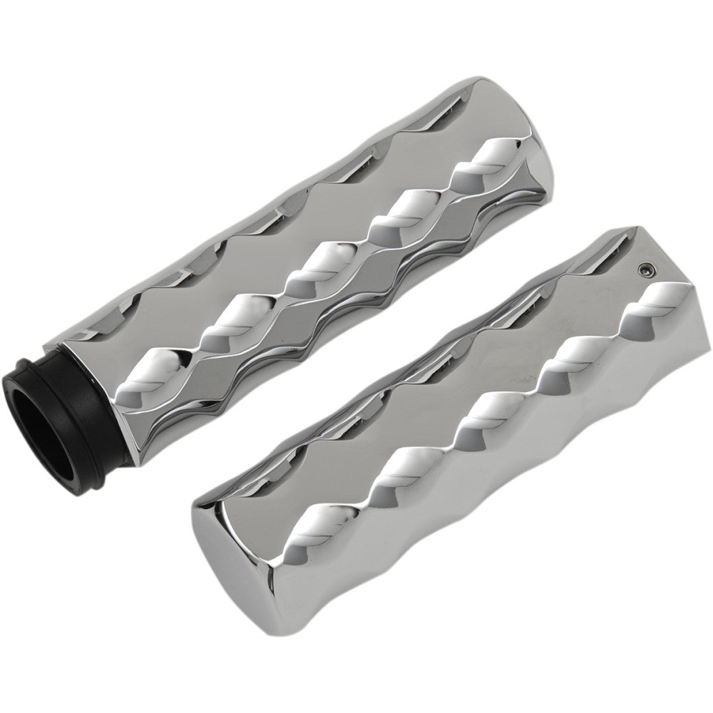 2018-2020 for Harley Softail Street Bob FXBB LA CHOPPERS Grips Hex TBW Chrome