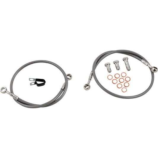 2006-2009 for Yamaha YZF-R6 S GALFER Brake Line Stainless Steel FK003D373-2