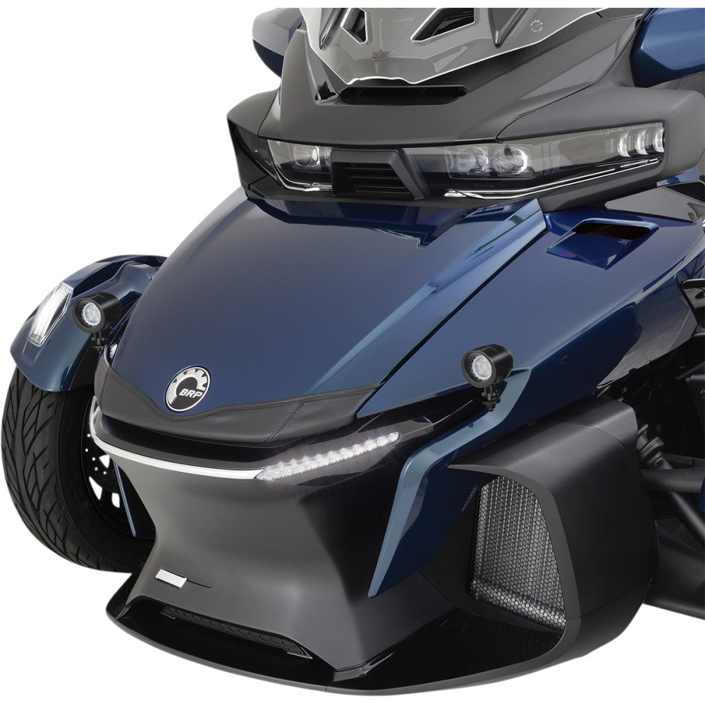 2020-2021 for Can-Am Spyder RT SHOW CHROME LED Driving Light 41-207BK