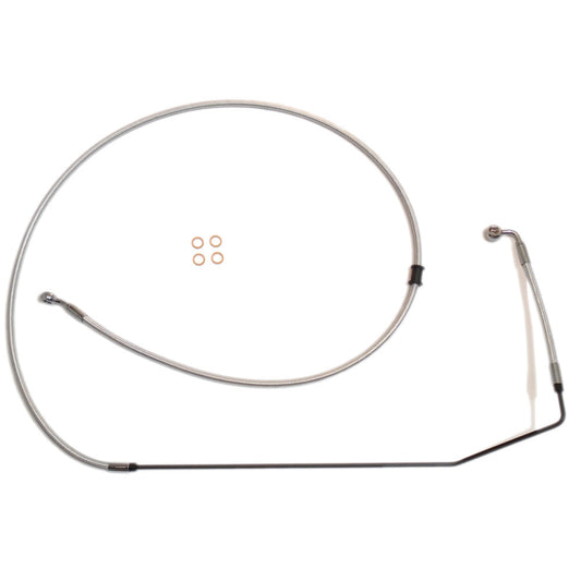 14-21 for Indian Chieftain MAGNUM Brake Line Front Sterling Chromite II AS37589