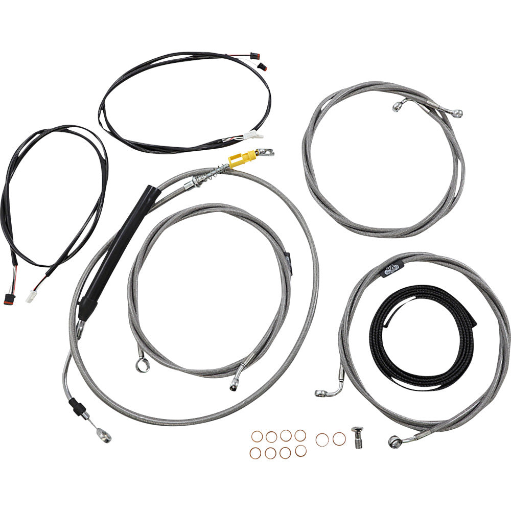 21-22 for Harley FLTRX/S/ST LA CHOP Plug&Play Cable Kit 15-17
