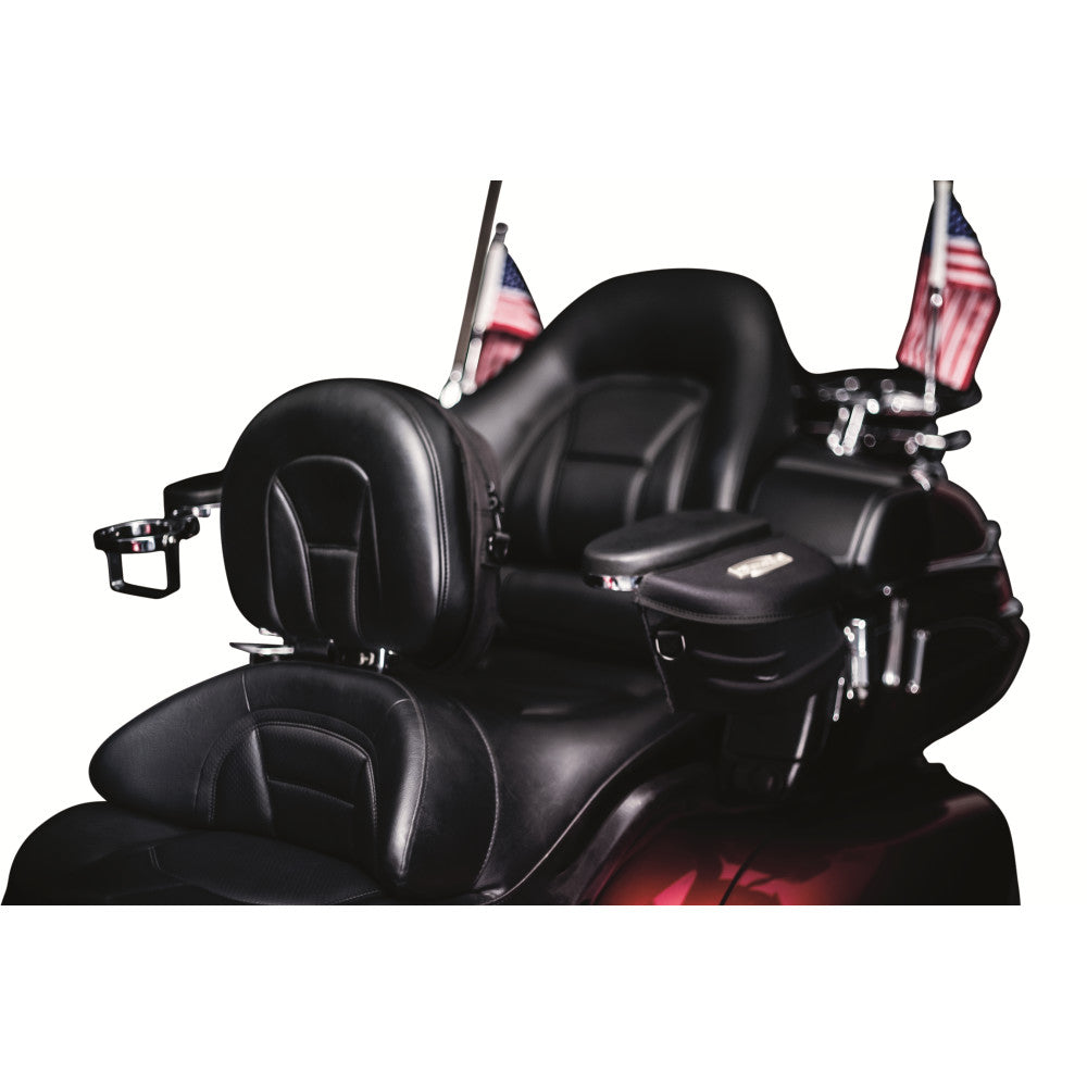 01-16 for Honda GL1800 Gold Wing KURYAKYN Plug-N-Go Driver Backrest 8931