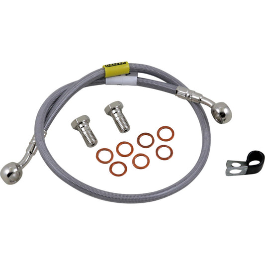 2008-2018 for Kawasaki KLR 650 GALFER Brake Line Stainless Steel FK003D597R