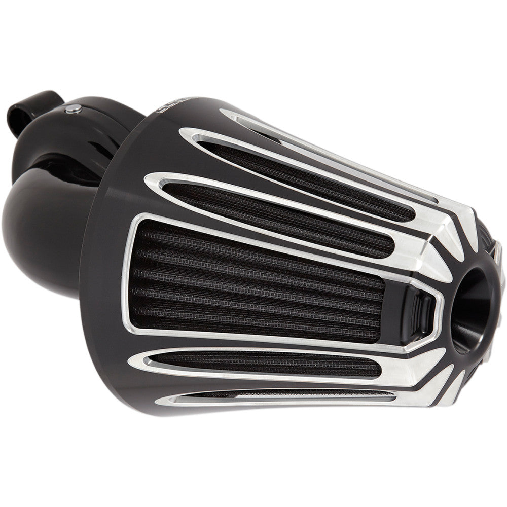2009-2021 for Harley Iron 883 XLN ARLEN NESS Deep-Cut Monster Air Cleaner Black
