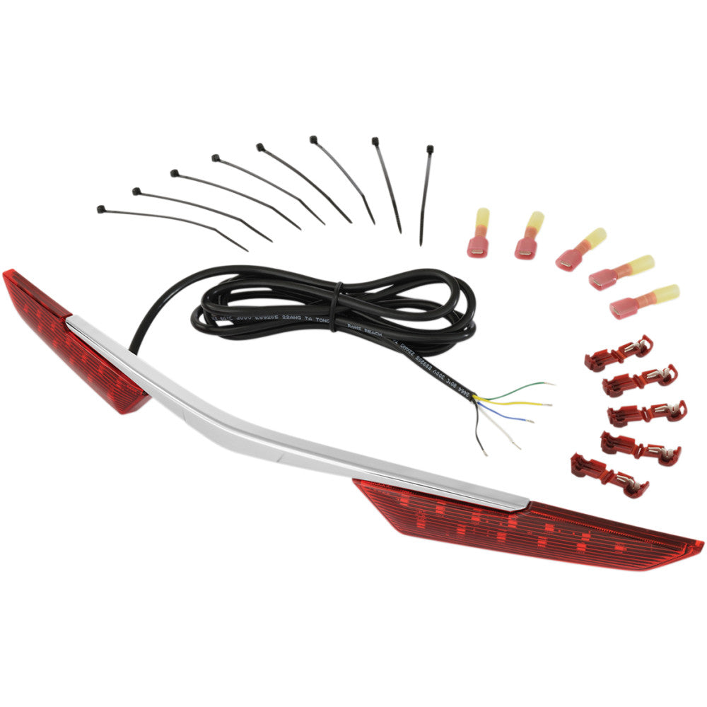 2018-2020 for Honda GL1800 Gold Wing SHOW CHROME LED Trunk Light GL1800 52-927