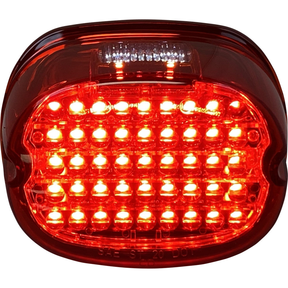2009-2021 for Harley Tri Glide FLHTCUTG CUSTOM DYNAMICS Taillight Top Window Red