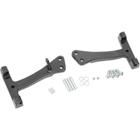 2008-2017 for Harley Fat Bob FXDF Passenger Floorboard Mount Black FXD