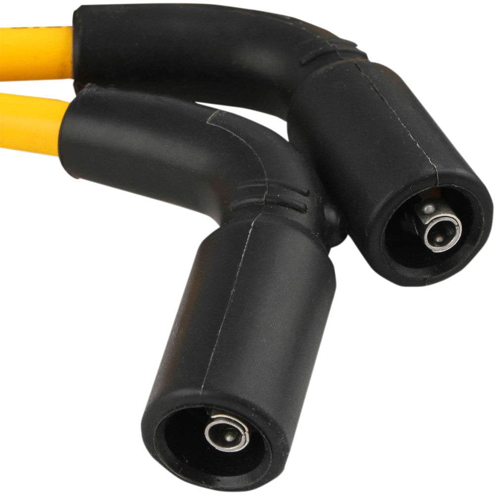 18-'19 for Harley FLDE ACCEL 8Mm Wires Softail `18-Up Yellow 274-0087